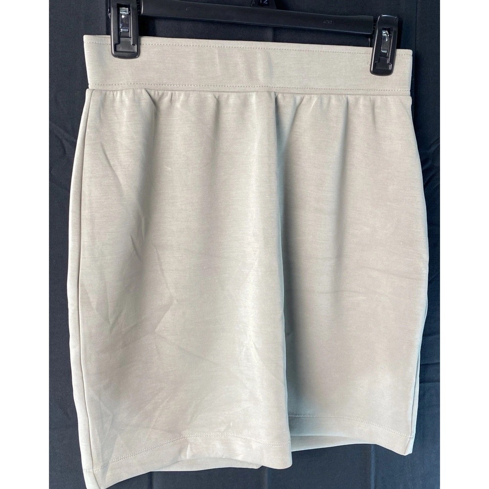 Cable & Gauge Sport Womens XS Grey Athleisure Skirt YUM-MY Sandwashed Supersoft